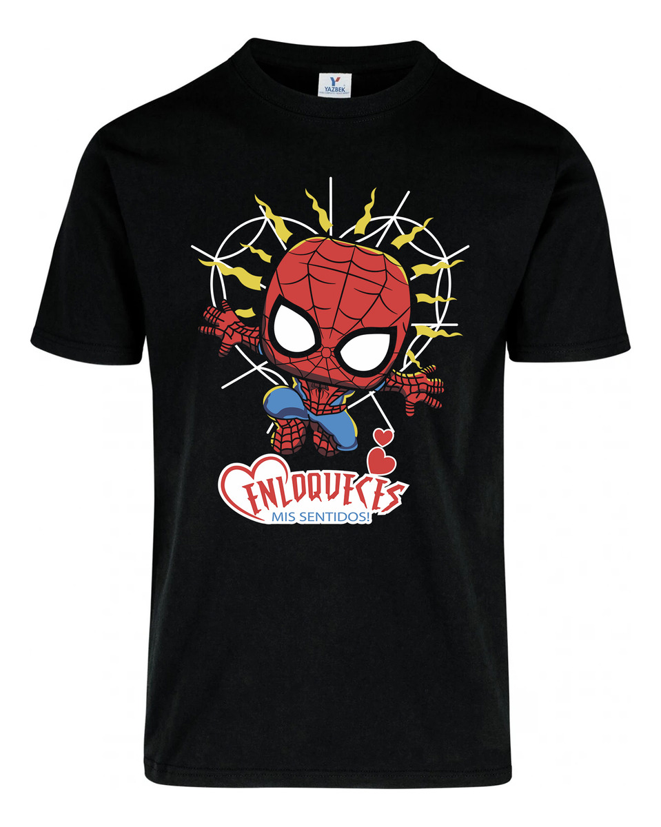 Remera Regalos San Valentin, Spider Love Precio Por 2 Uni