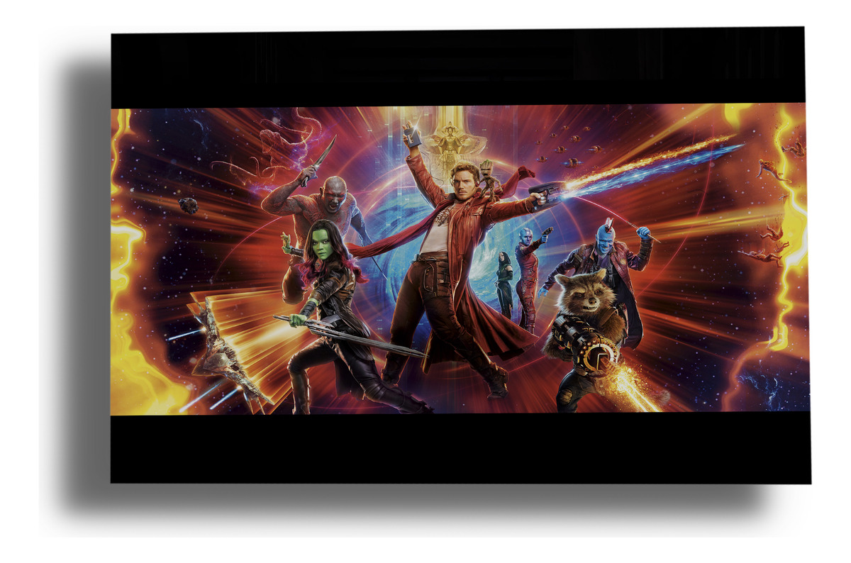 Cuadro Guardianes Galaxia 400 70x100 Mdf Memoestampados