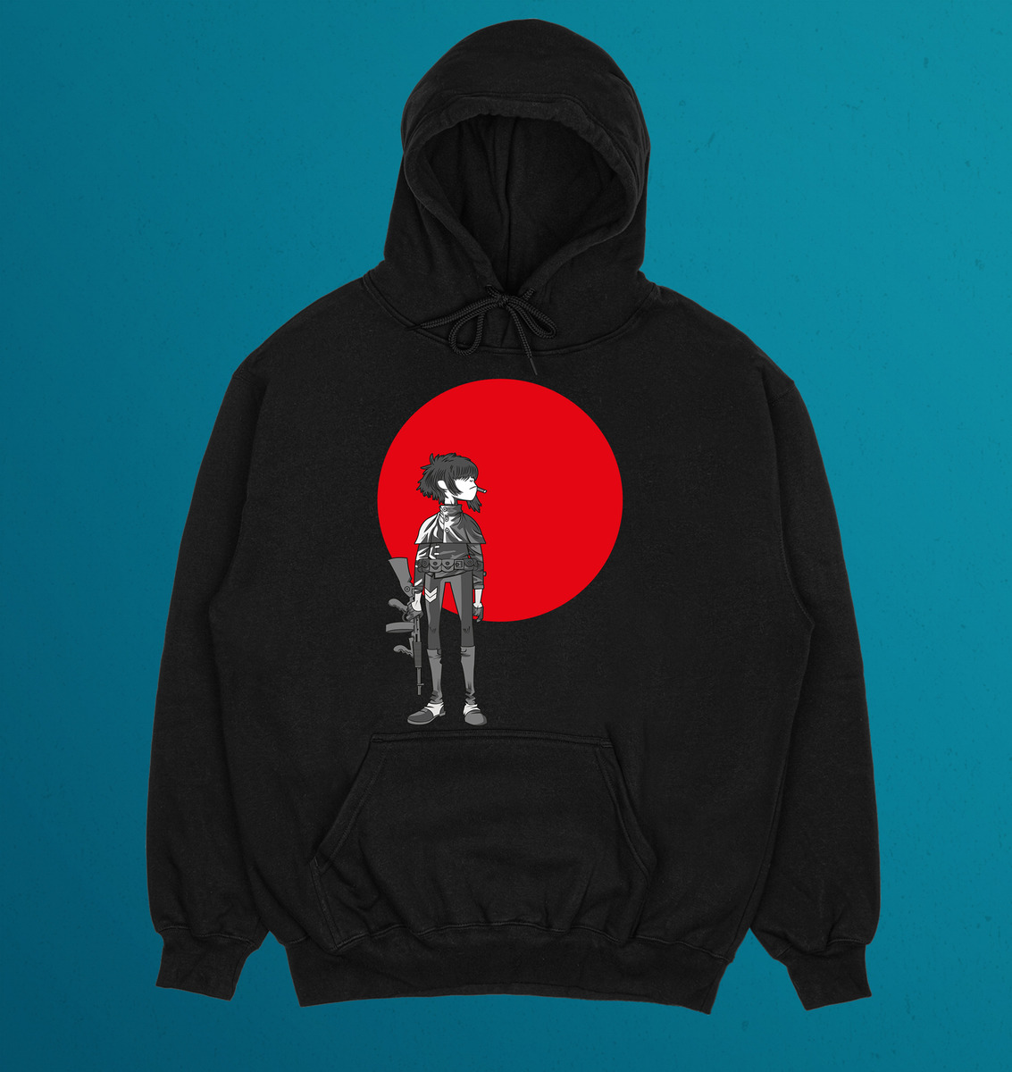 Canguro Noodle Gorillaz Memoestampados - Imagen 3
