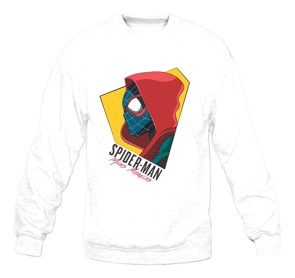 Buzo Spider-man Mile Morales Memoestampados - Imagen 5