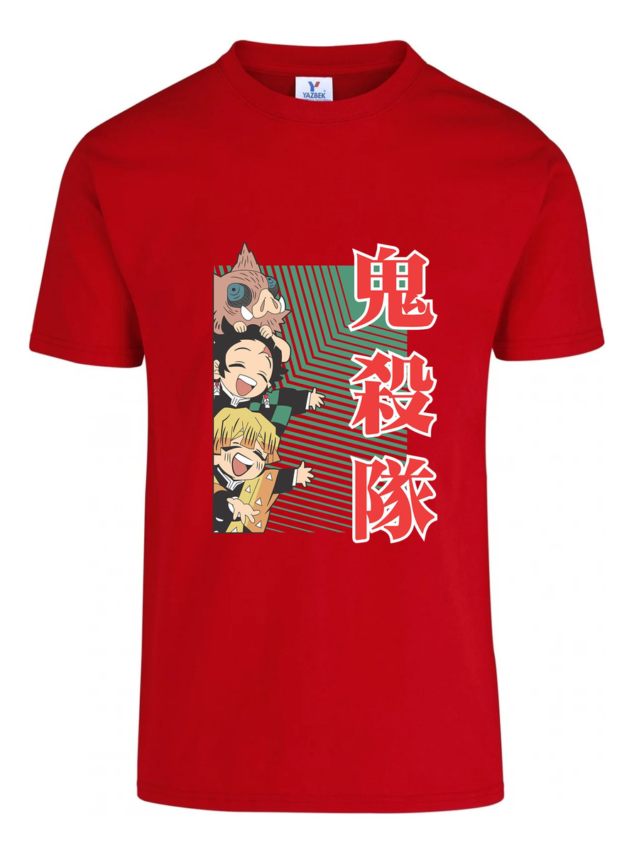 Remera: Demon Slayer Chibis Memoestampados - Imagen 8