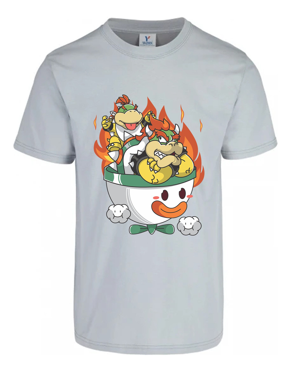 Remera: Bowser _ Bowser Jr 01 Memoestampados - Imagen 13