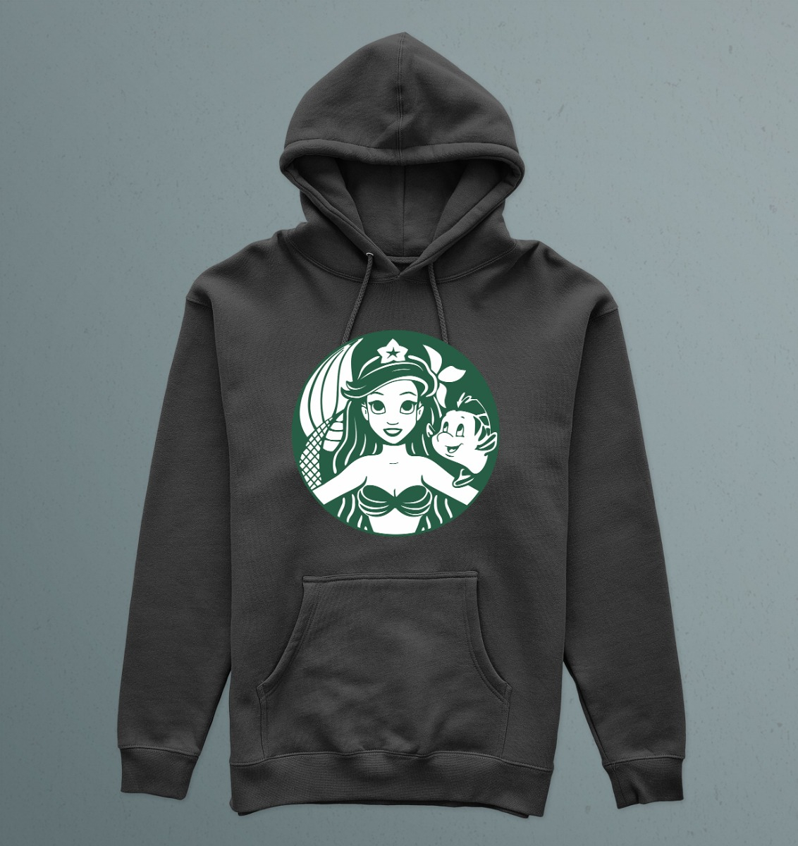 Canguro The Little Starbucks Mermaid Memoestampados - Imagen 2