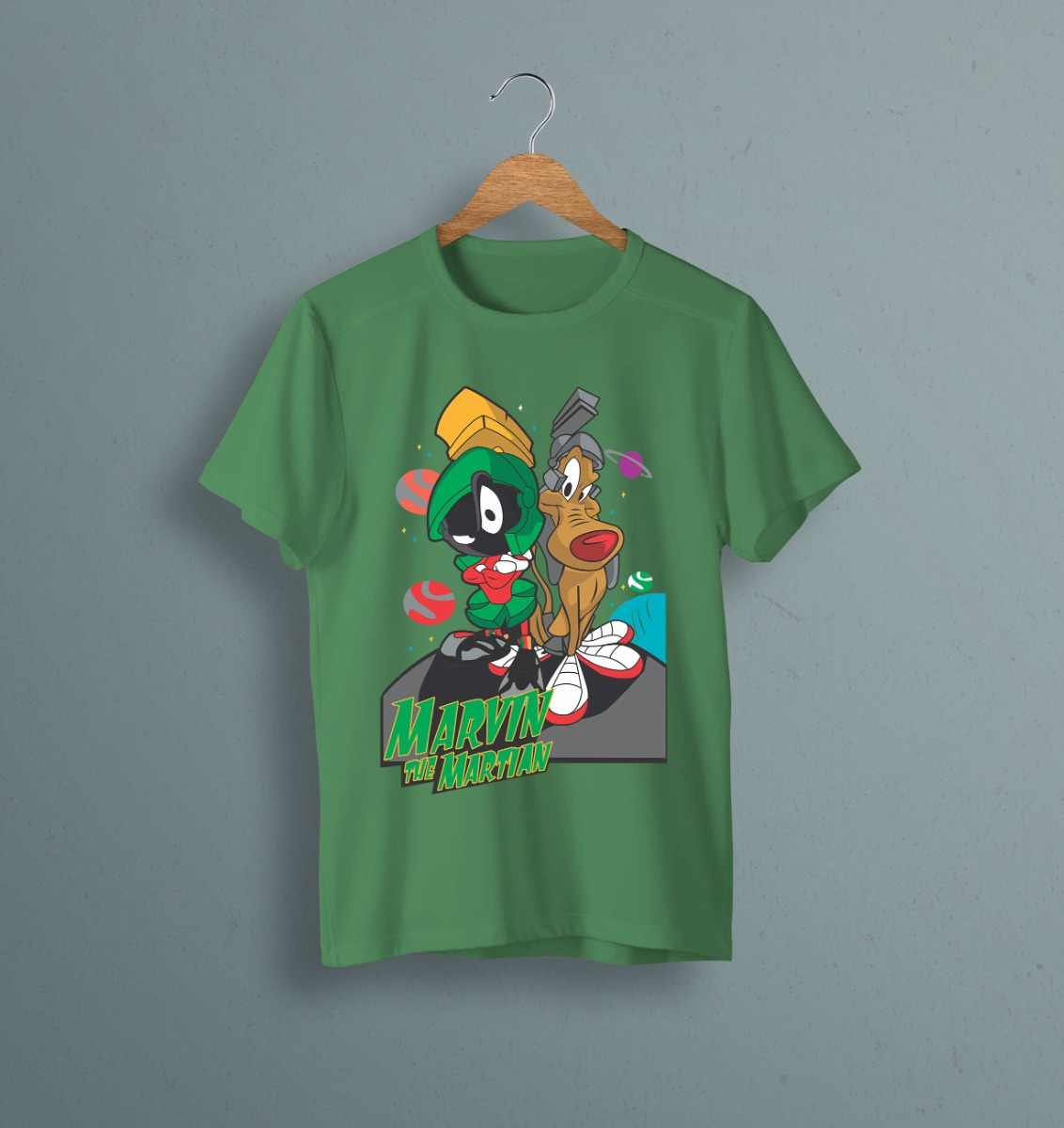 Remera: Marvin The Martian Memoestampados - Imagen 18