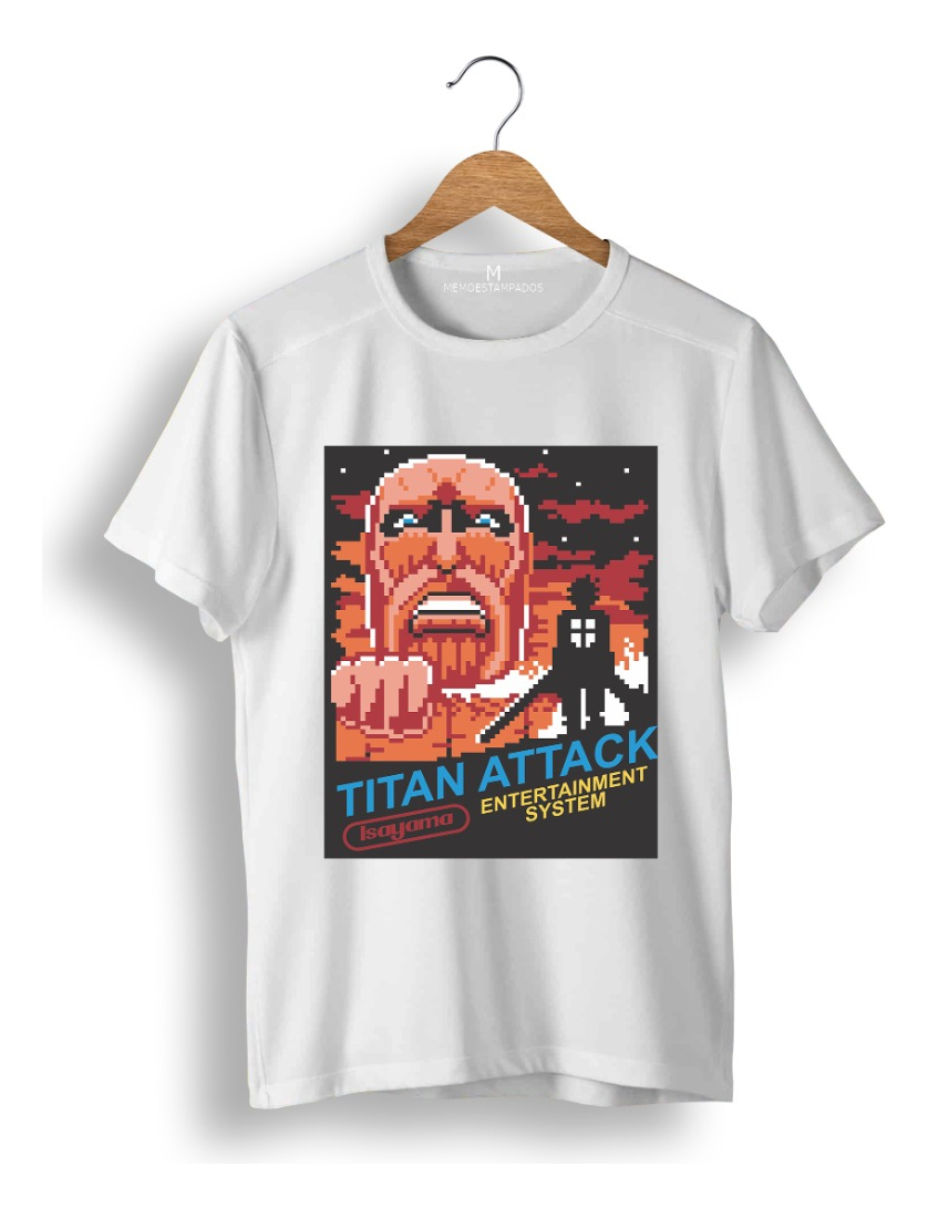 Remera: Titan Attack Nes Memoestampados - Imagen 29