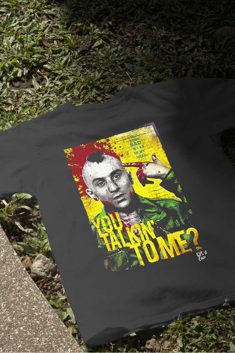 Remera: Taxi Drive You Talking To Me Memoestampados - Imagen 3