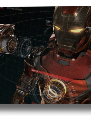 Cuadro 199 Iron Man 30x40 Mdf Memoestampados