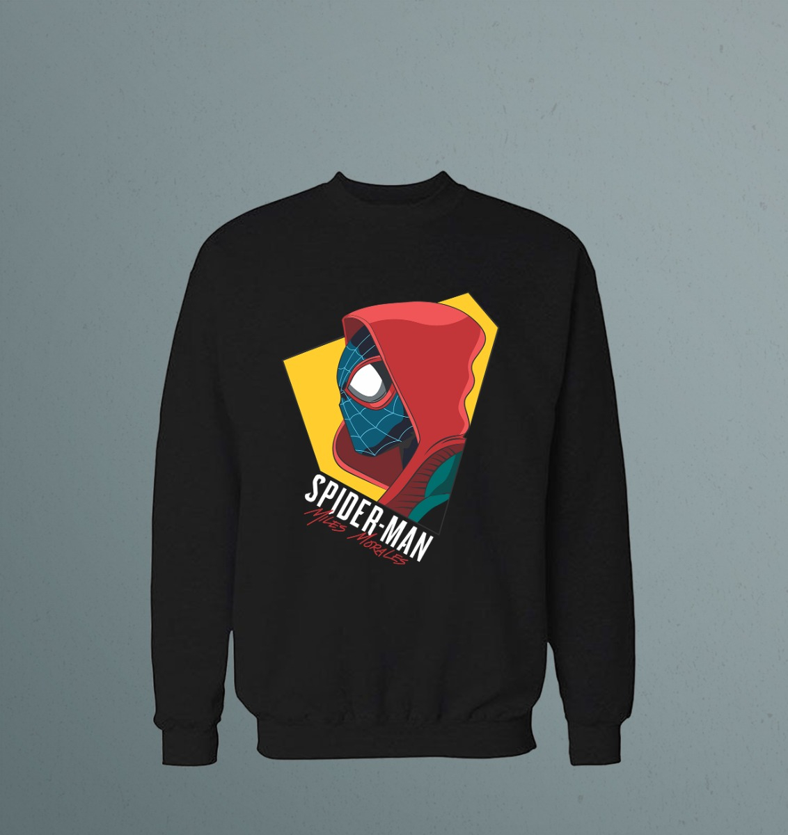 Buzo Spider-man Mile Morales Memoestampados - Imagen 2