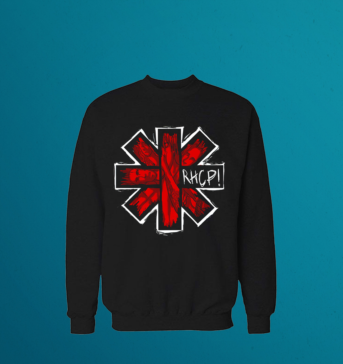 Buzo Red Hot Chili Peppers 1 Memoestampados - Imagen 3