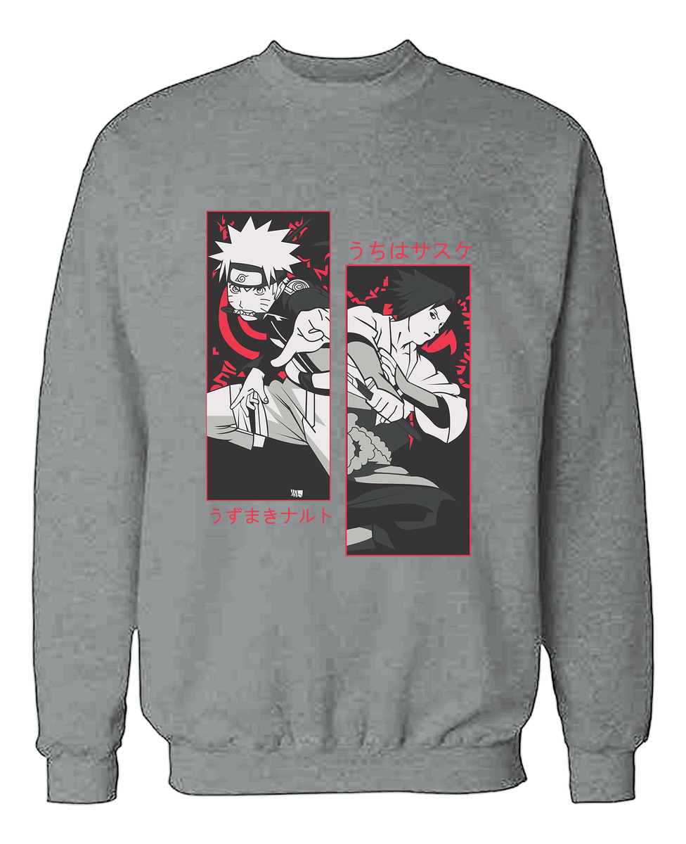 Buzo Naruto Y Uchiha Anime Memoestampados - Imagen 13
