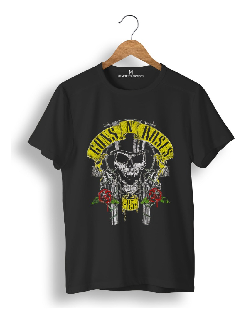 Remera: Guns And Roses 85 Memoestampados - Imagen 6