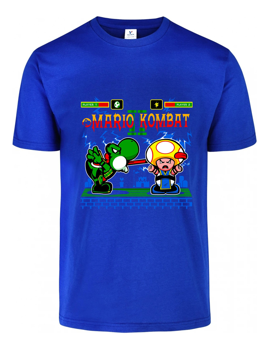 Remera: Mario Mortal Kombat Videojuegos Memoestampados - Imagen 7
