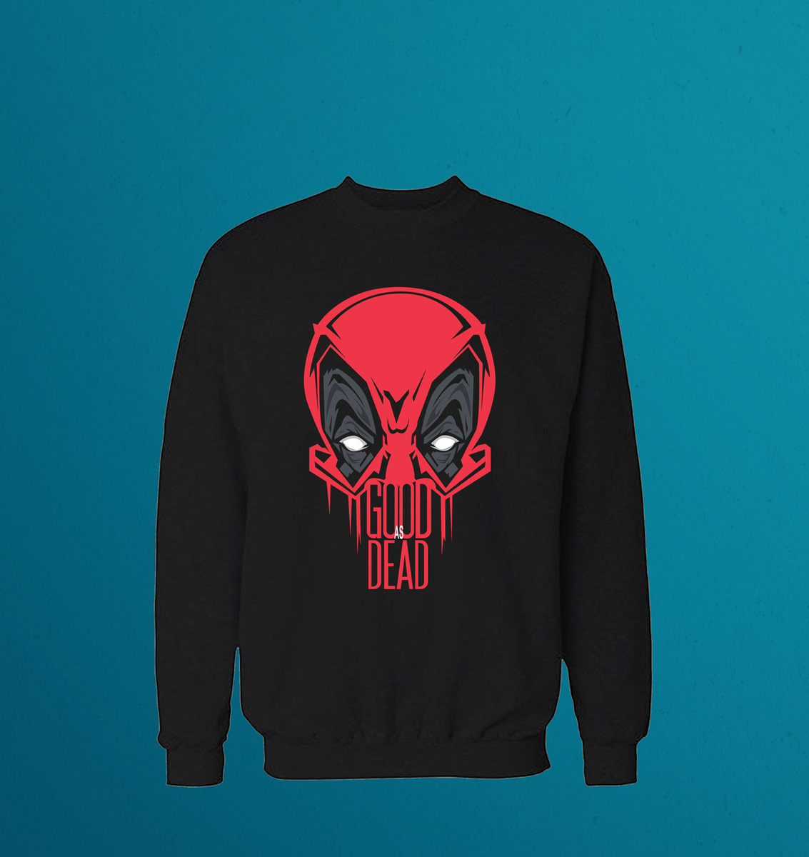 Buzo Good As Dead Deadpool Memoestampados - Imagen 3