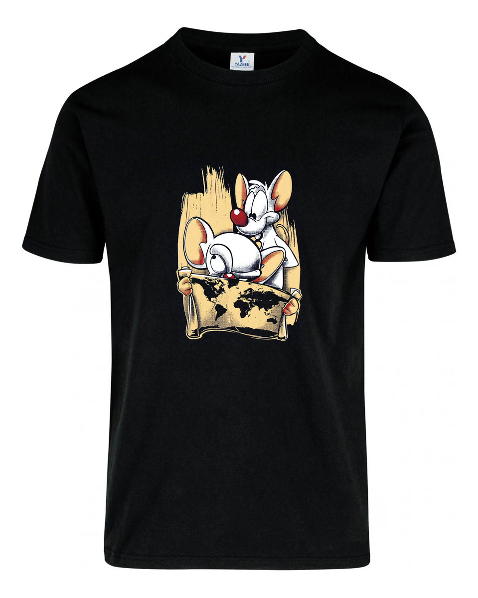 Remera: Pinky Y Cerebro Memoestampados - Imagen 2