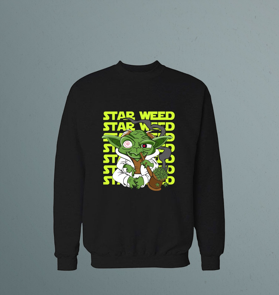 Buzo Star Weed Memoestampados - Imagen 2