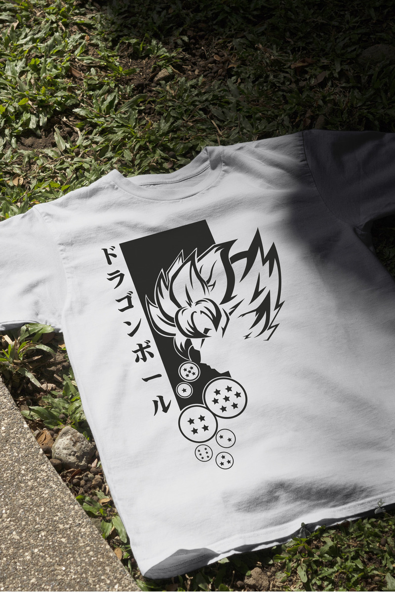 Remera: Dragon Ball Silueta 01 Memoestampados - Imagen 13