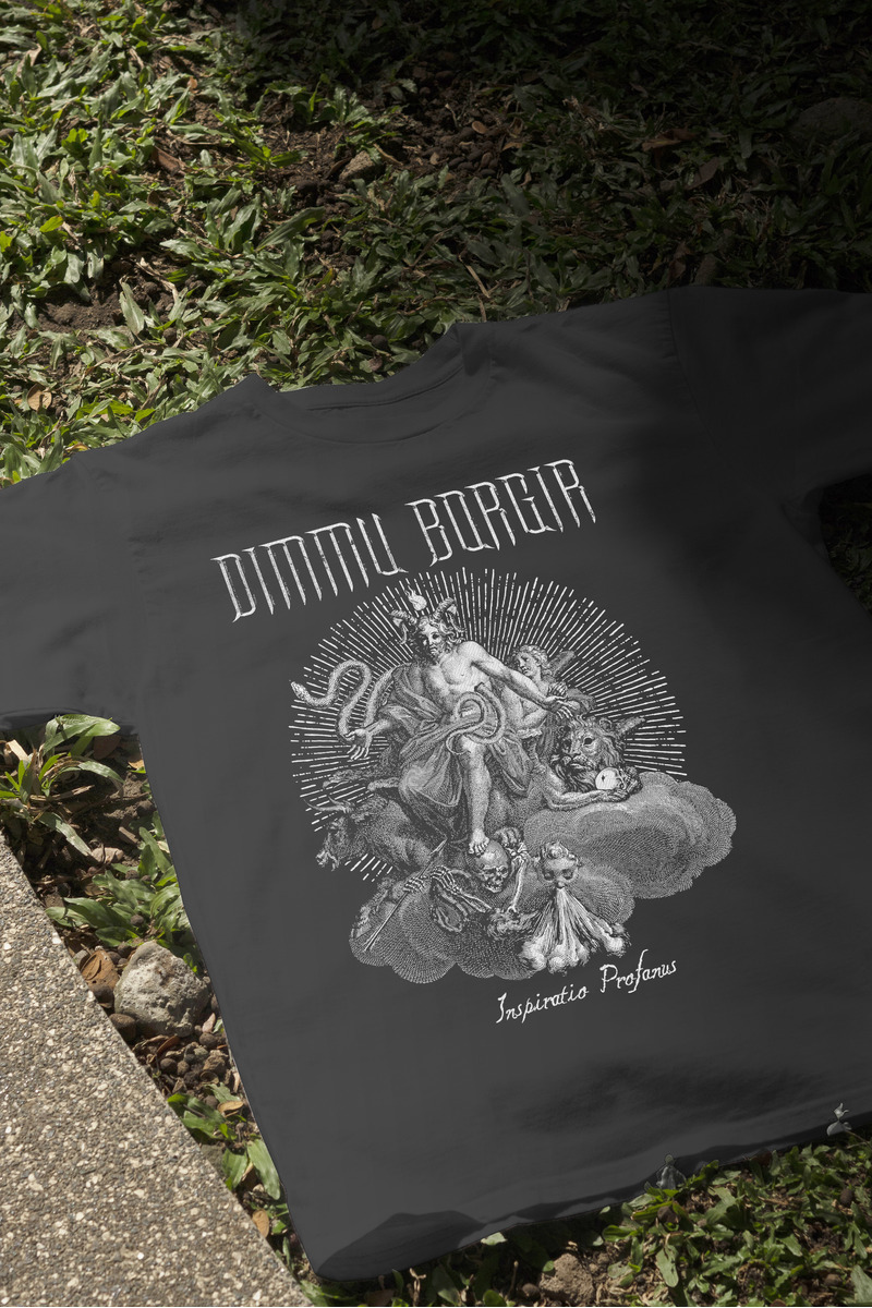 Remera: Dimmu Borgir Inspiration Profanus Memoestampados - Imagen 3