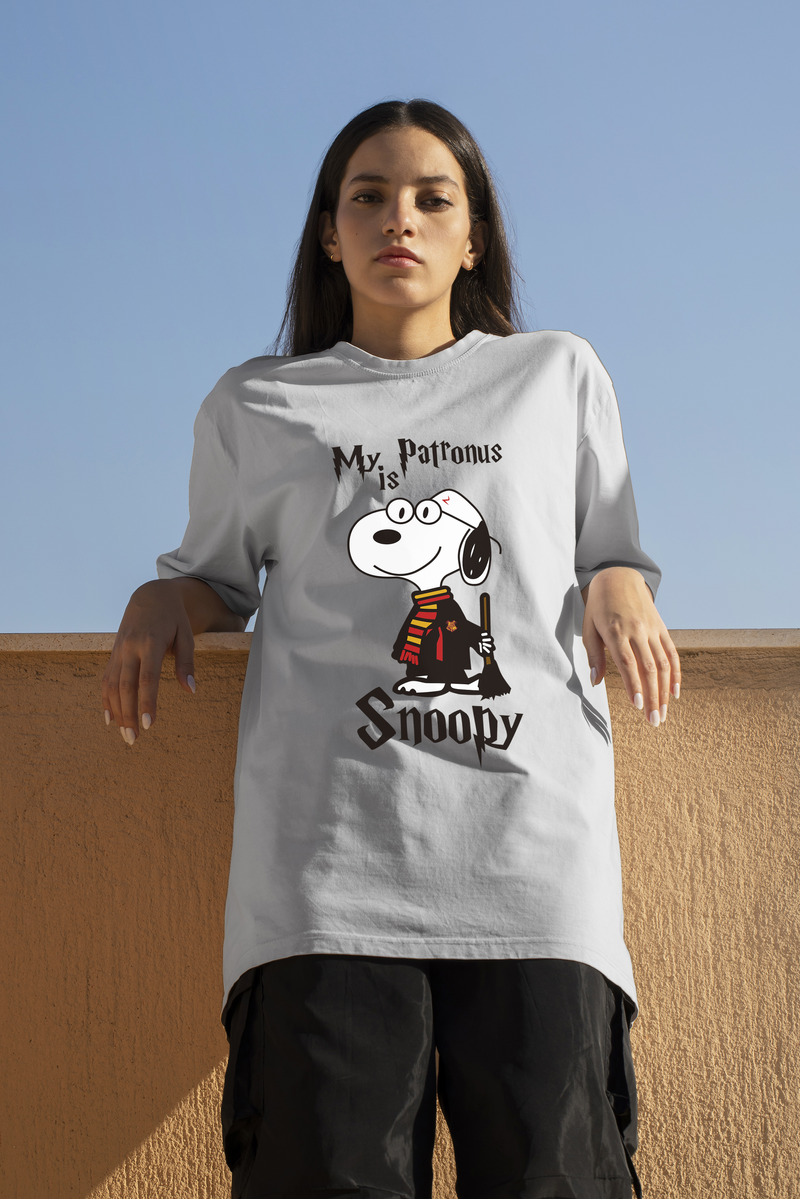 Remera: My Patronus Is Snoopy Memoestampados - Imagen 13