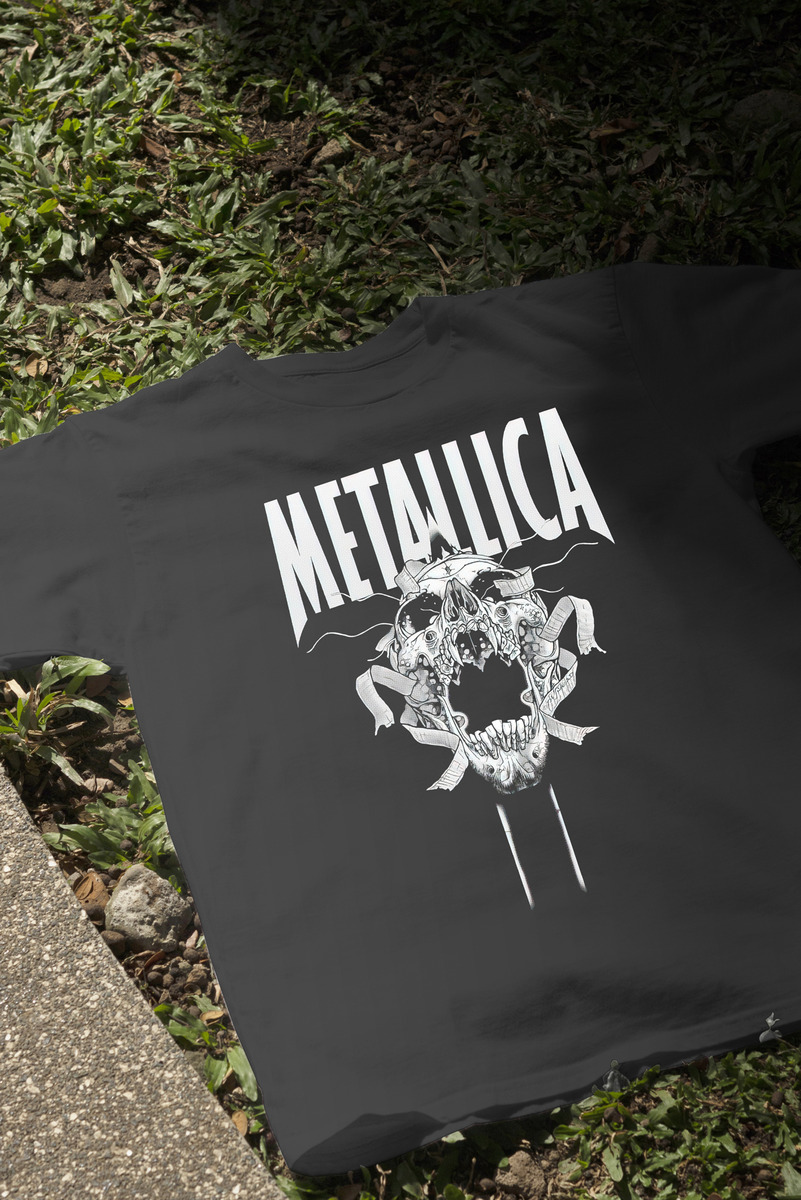 Remera: Metallica 13 Memoestampados - Imagen 4