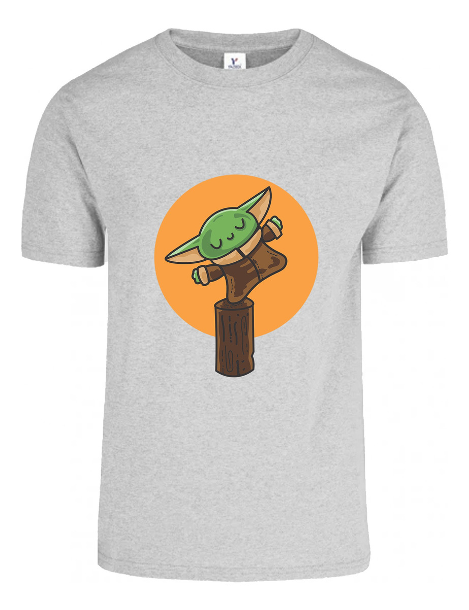 Remera: Grogu Sobre Tronco Memoestampados - Imagen 6
