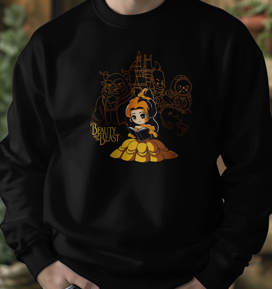 Buzo Beauty And The Beast Memoestampados - Imagen 4