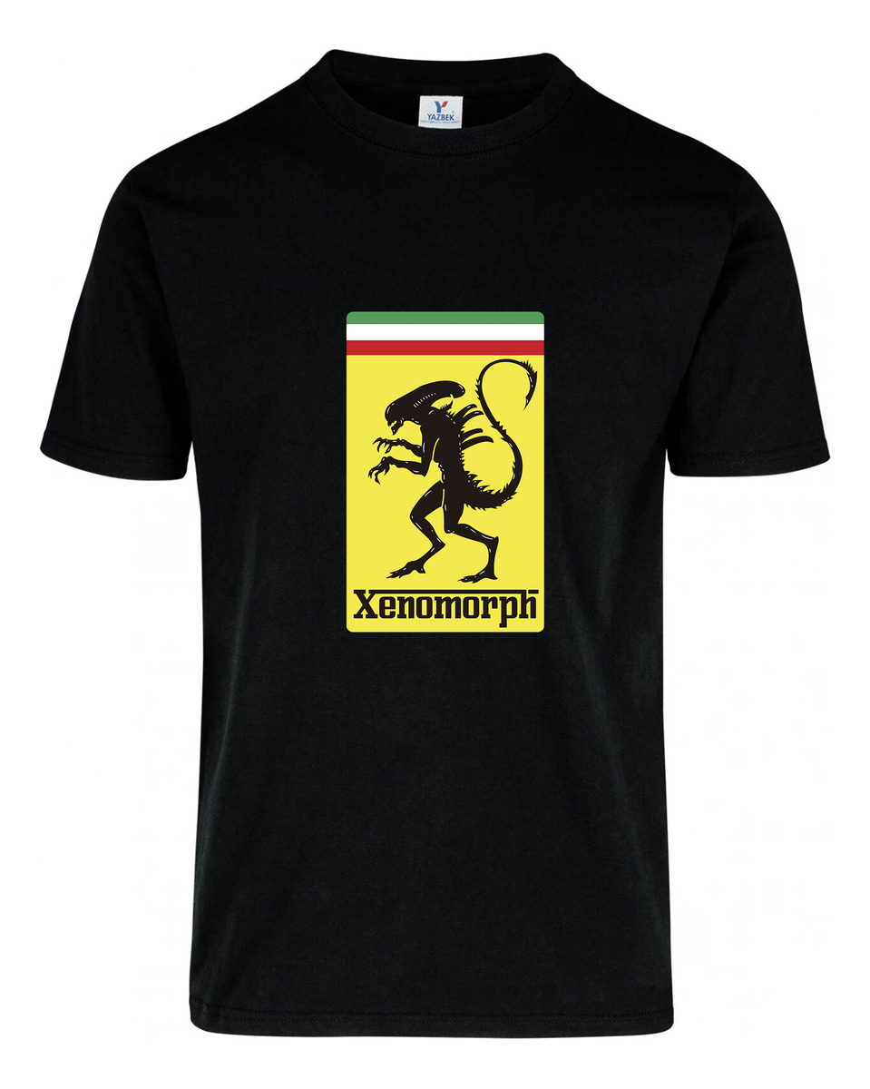 Remera: Xenomorph Ferrari Memoestampados