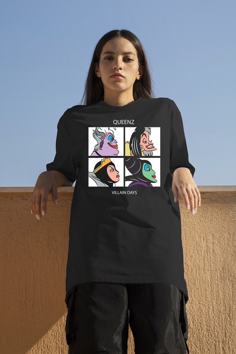 Remera: Queenz Villian Days Memoestampados - Imagen 2