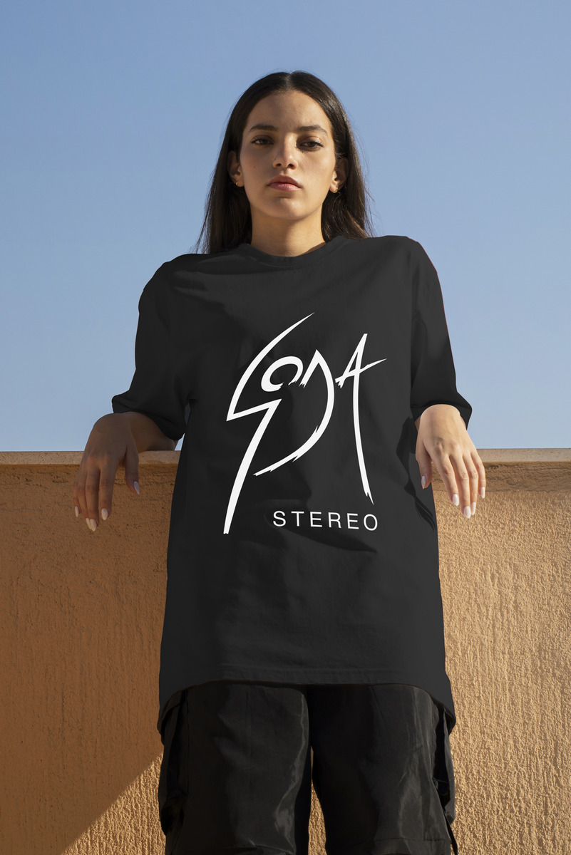 Remera Soda Stereo Rock Memoestampados - Imagen 3