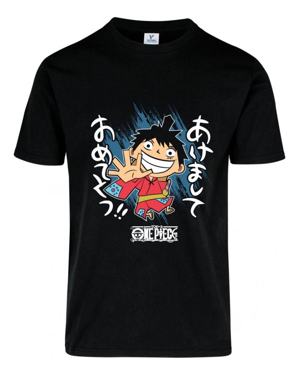 Remera: Luffy Chibi Memoestampados