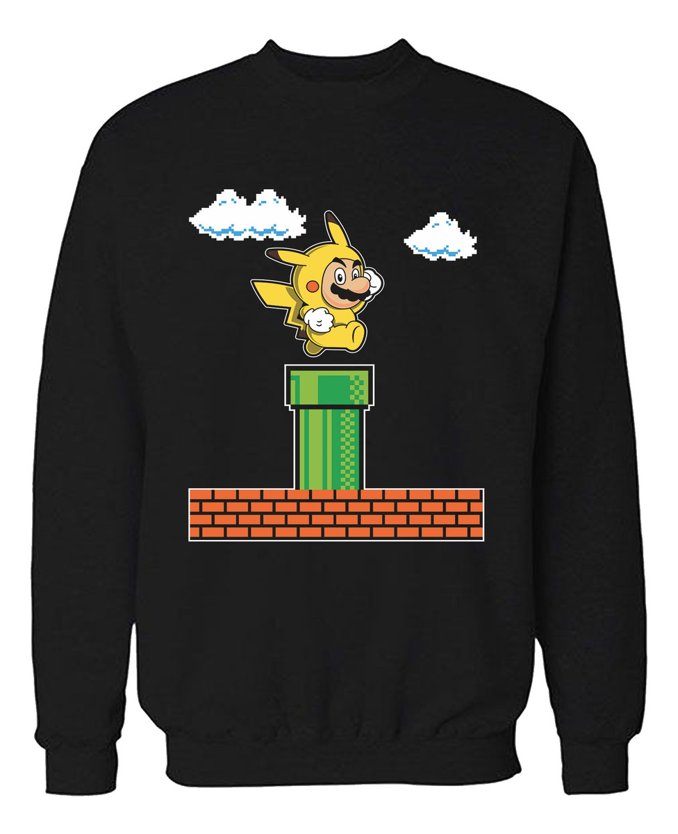 Buzo Pikamario Memoestampados