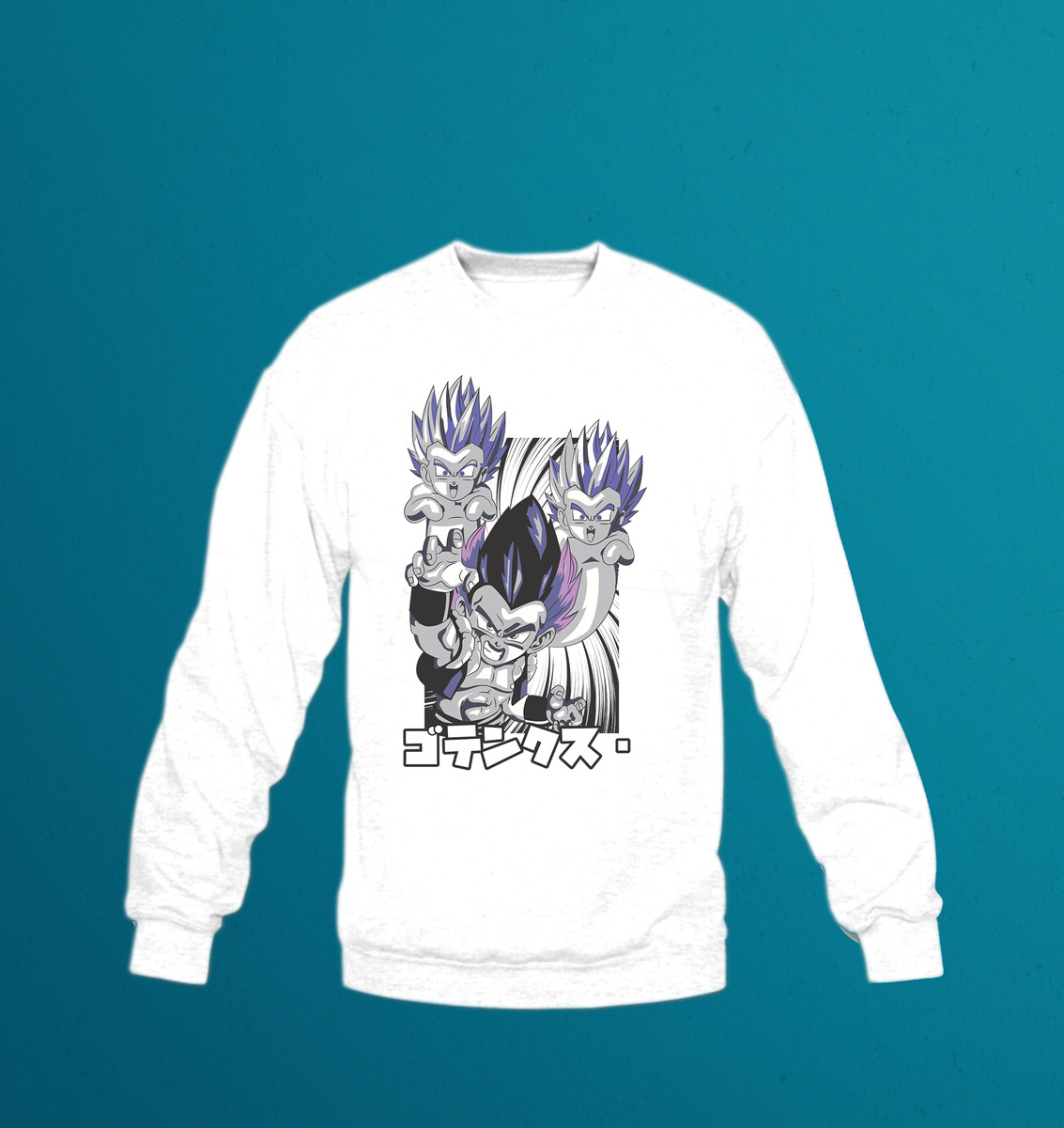 Buzo Gotenks Kamikaze Attaku Memoestampados - Imagen 11