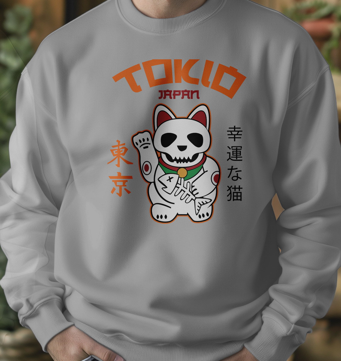Buzo Tokio Japan Cat Memoestampados - Imagen 9