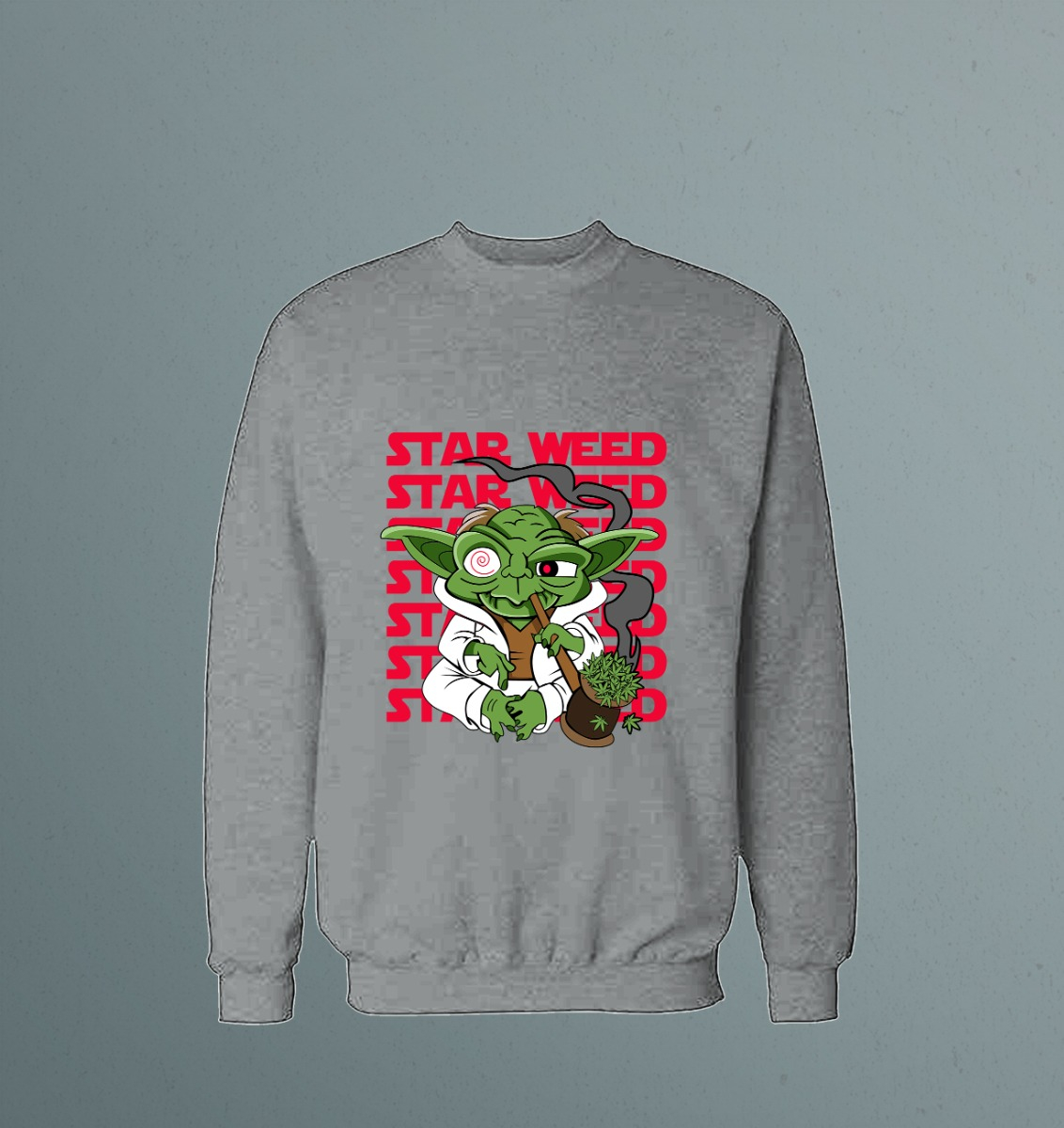 Buzo Star Weed Memoestampados - Imagen 6