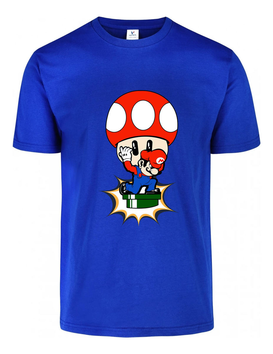 Remera: Mario Bros Power Memoestampados - Imagen 5