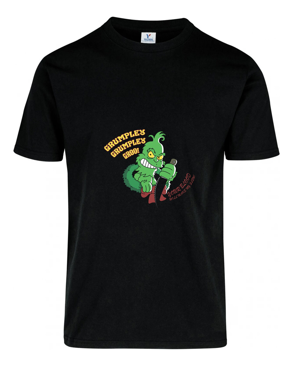 Remera: Grinch Simpson Memoestampados