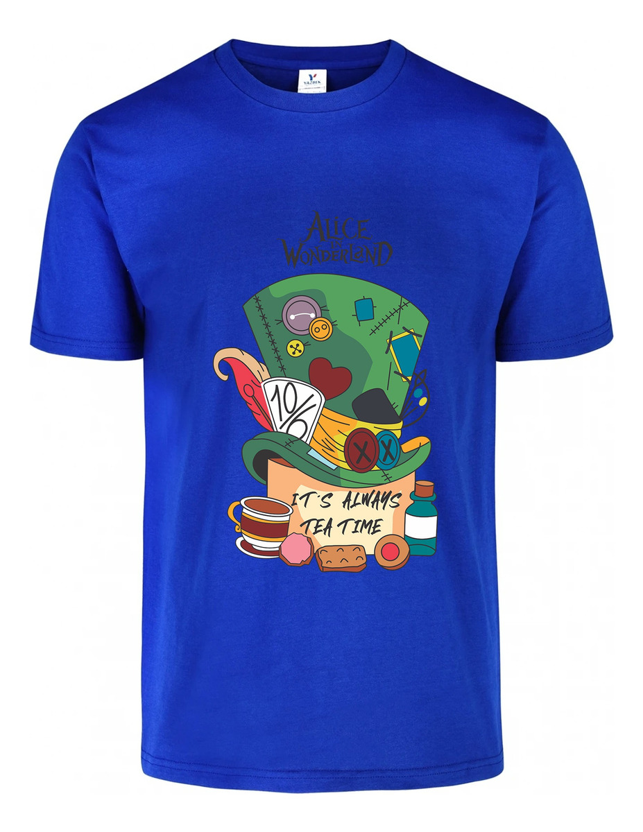 Remera: Its Always Tea Time Memoestampados - Imagen 3