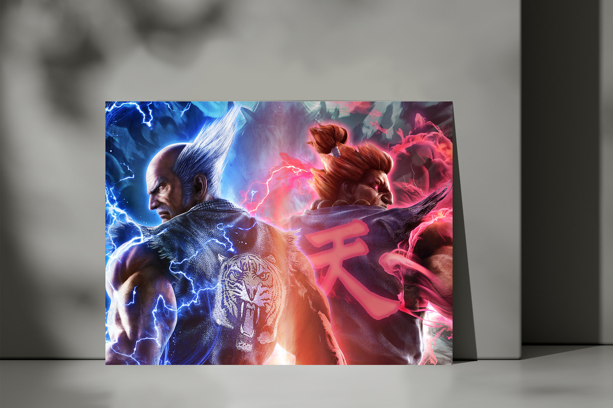 Cuadro Tekken 613 40x53 Lienzo Memoestampados - Imagen 3