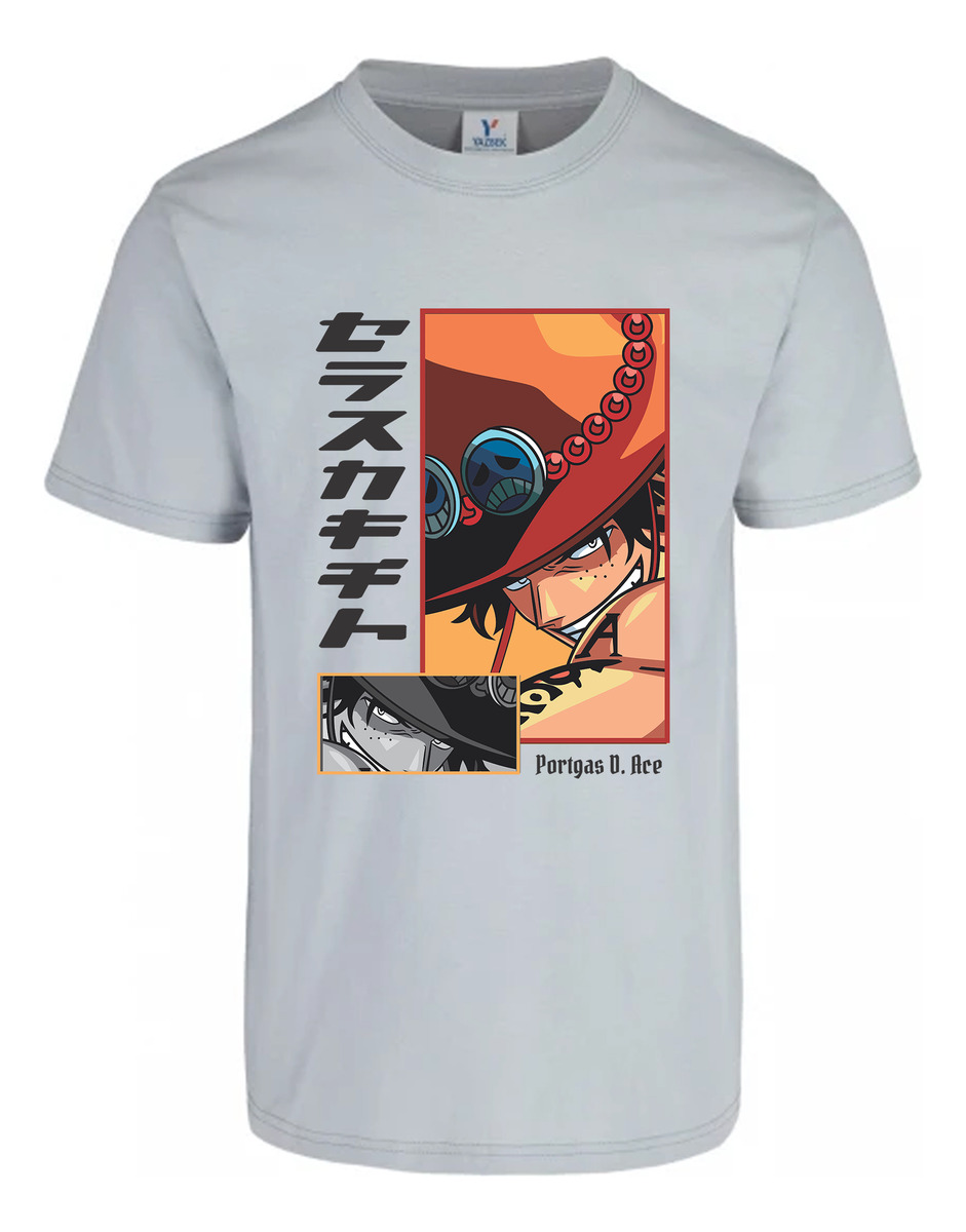 Remera: Portgas D. Ace 02 Memoestampados - Imagen 8
