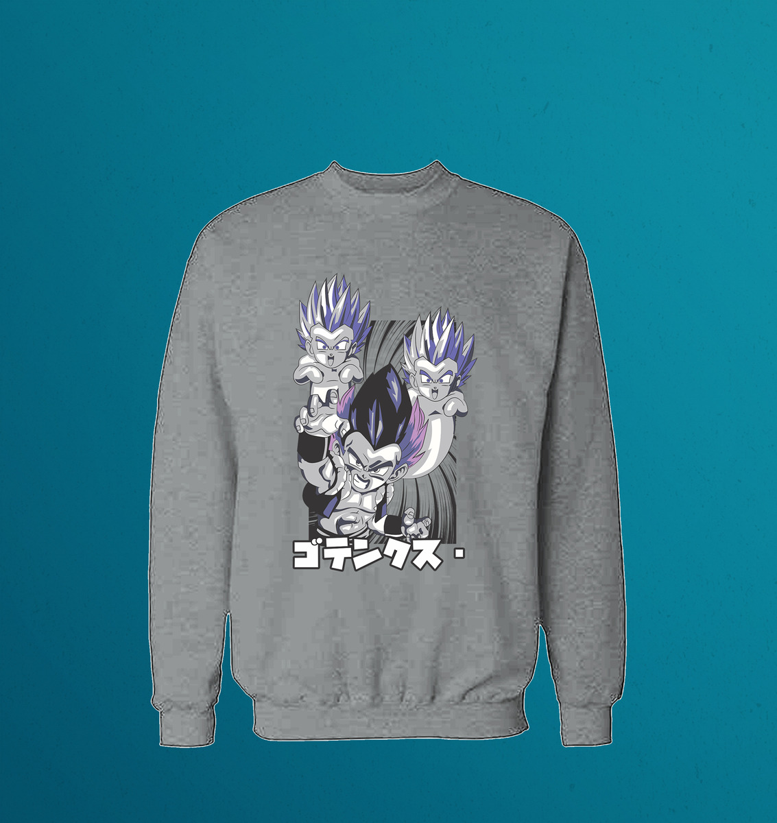 Buzo Gotenks Kamikaze Attaku Memoestampados - Imagen 7