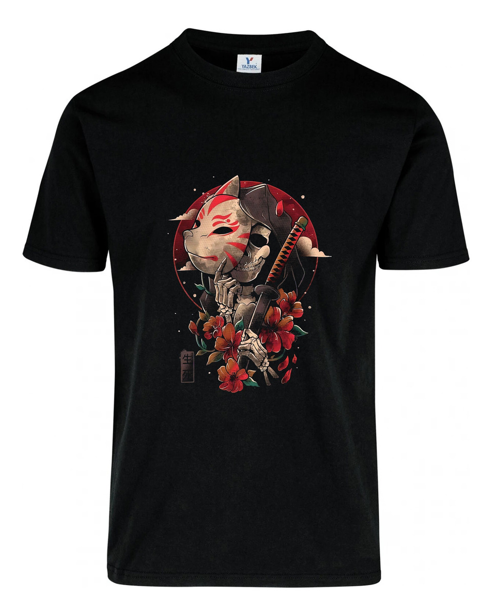 Remera: Cara Samurai Memoestampados