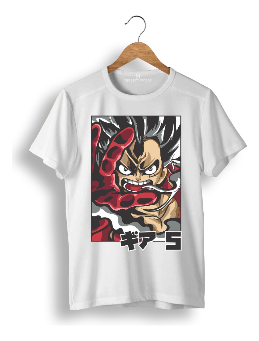Remera: Luffy Gear 6 Memoestampados - Imagen 33