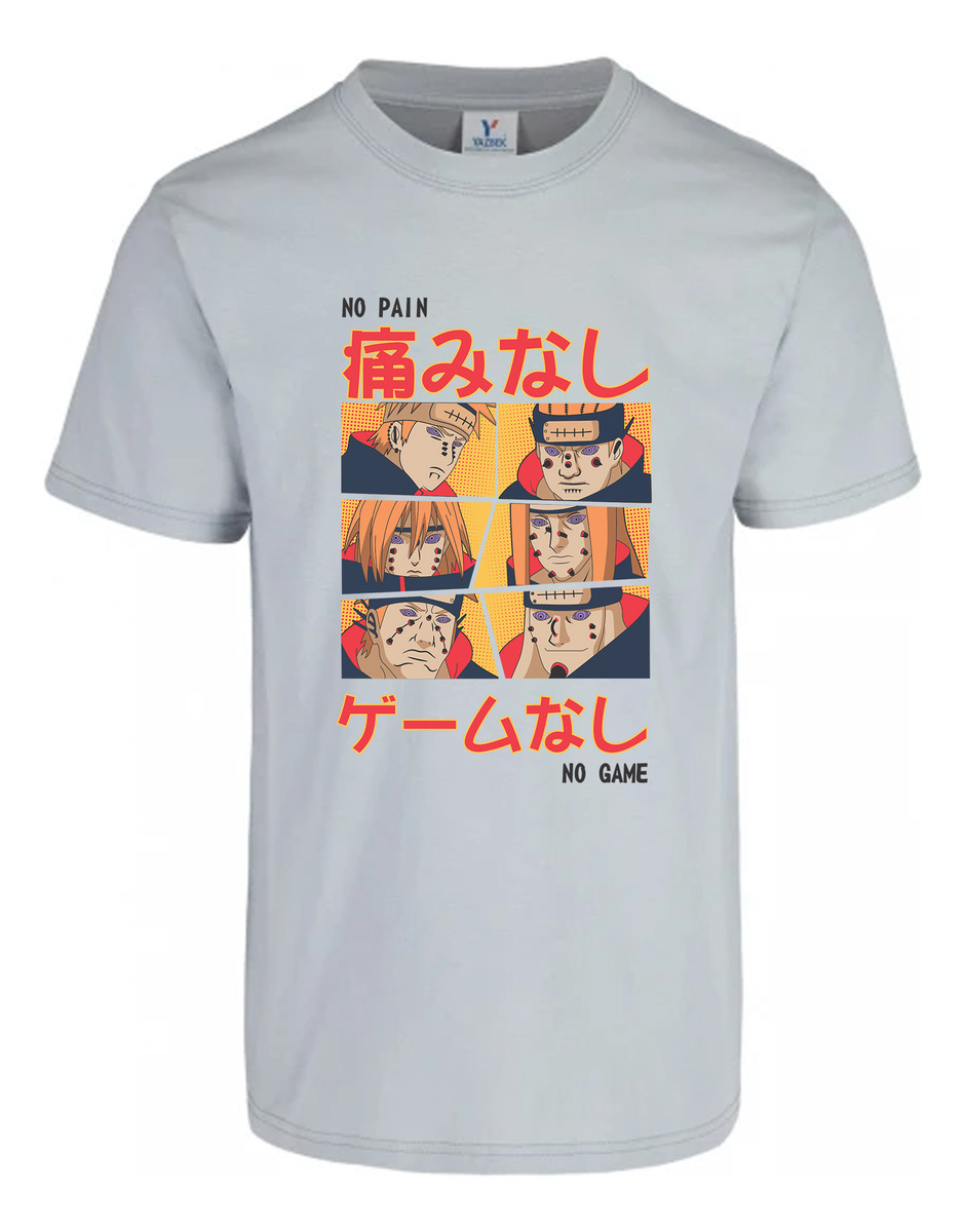 Remera: Naruto No Pain No Game Memoestampados - Imagen 33