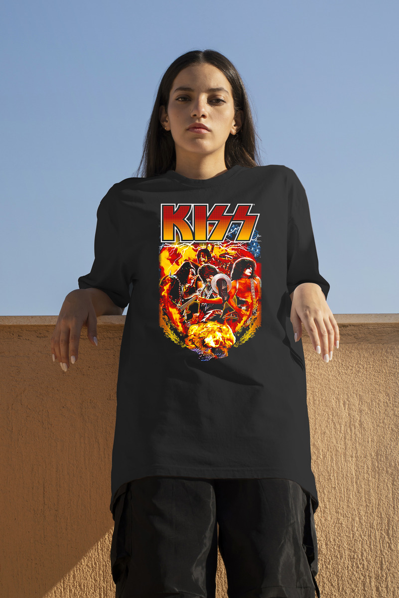 Remera: Kiss 05 Memoestampados - Imagen 3