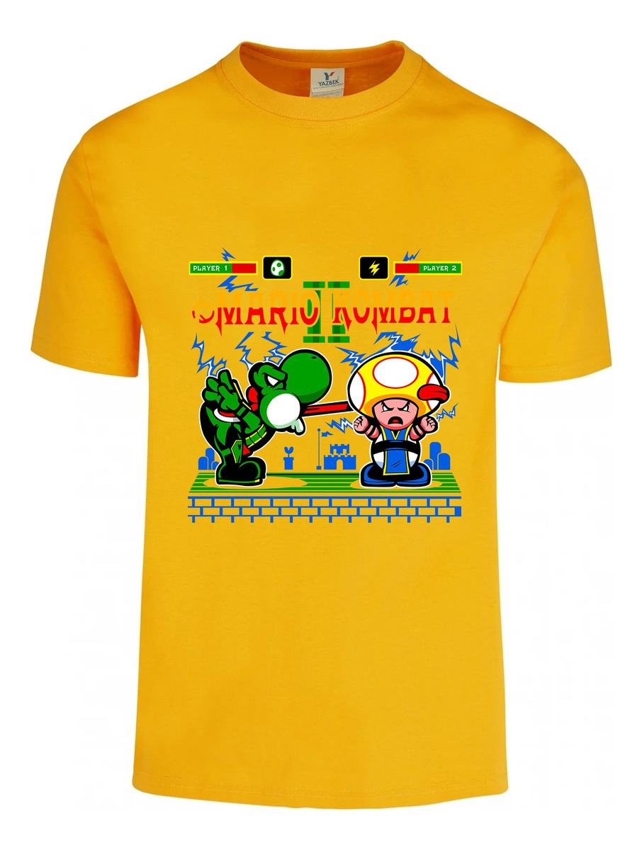 Remera: Mario Mortal Kombat Videojuegos Memoestampados - Imagen 5