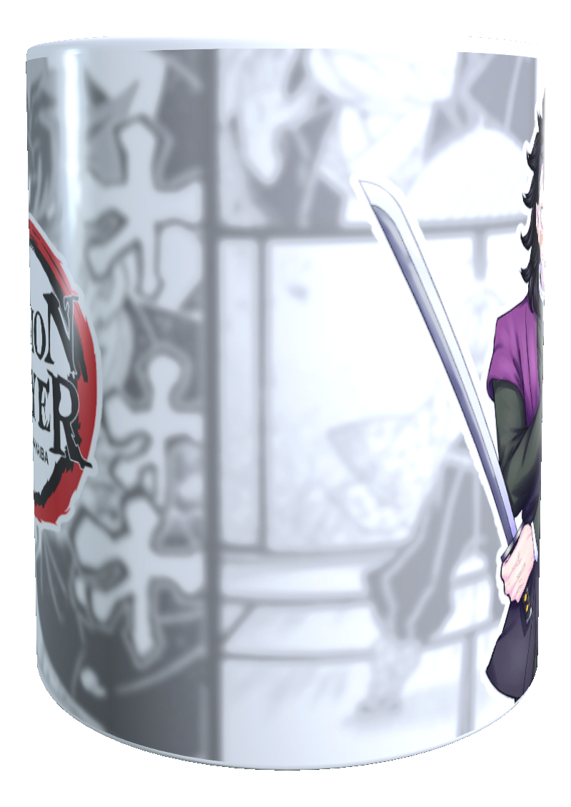 Taza Personalizada Diseño Demon Slayer Genya T392