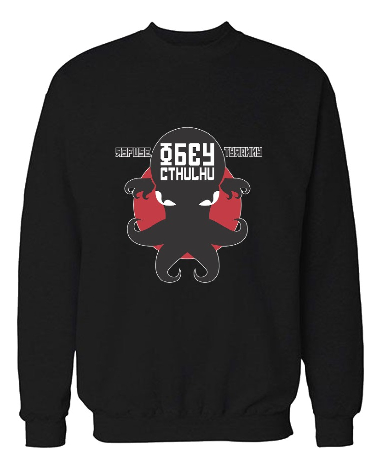 Buzo Refuse Tyranny Cthulhu Memoestampados - Imagen 2