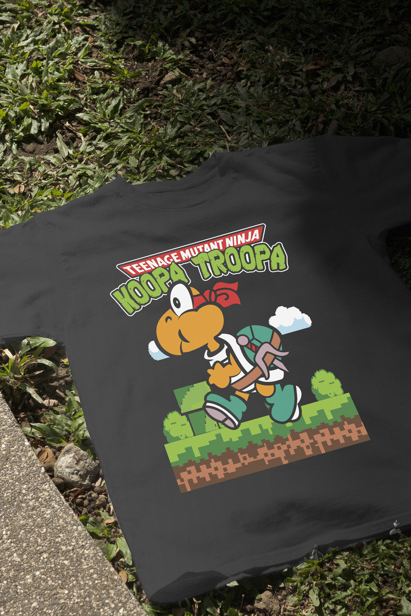 Remera: Tmn Koopa Troopa Raph Memoestampados - Imagen 3