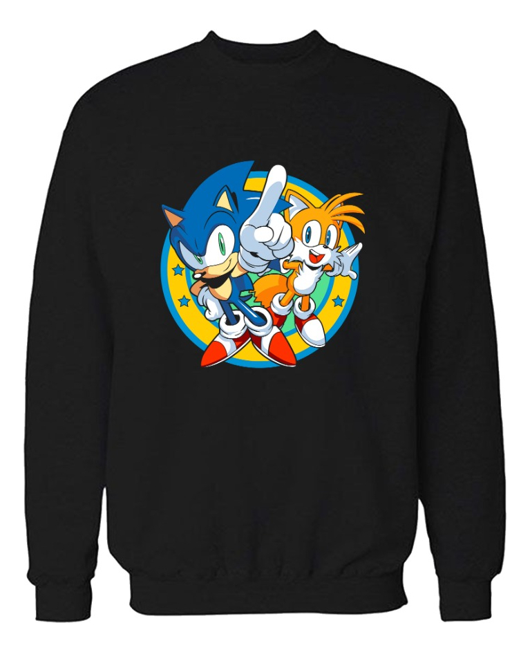 Buzo Sonic Y Amigos Memoestampados - Imagen 2