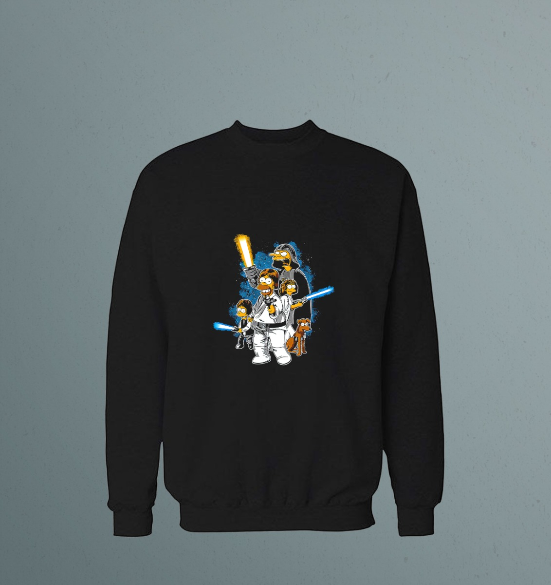 Buzo Simpson Star Wars Memoestampados - Imagen 2