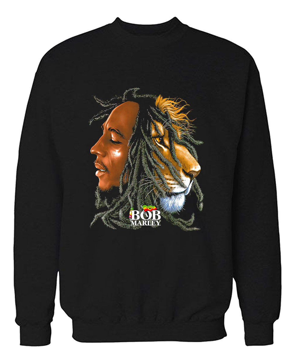 Buzo Bob Marley Leon Memoestampados - Imagen 4